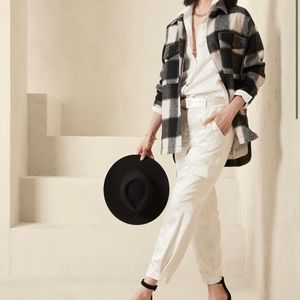 Banana Republic Satin Cargo Pant Size 0